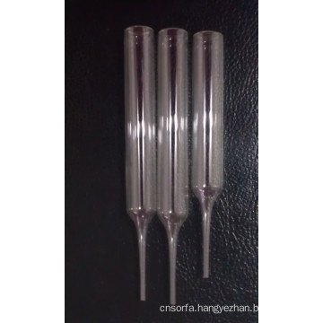 Clear Tapering Straight Glass Pipette for Measuring Liquid